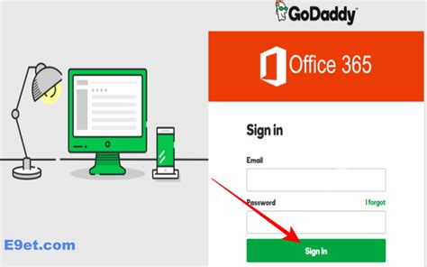 office 365 godaddy login
